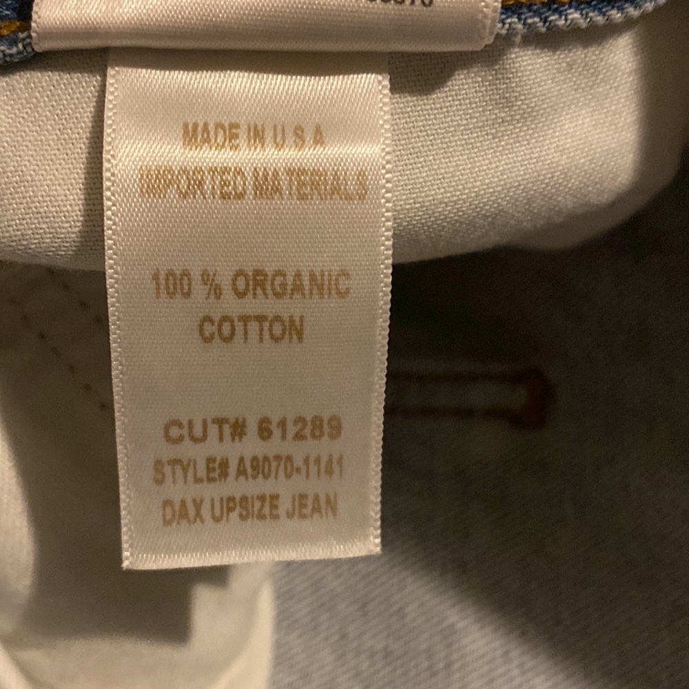 Agolde Dax Upsized Jean In Sideline size 30 - Picture 7 of 7